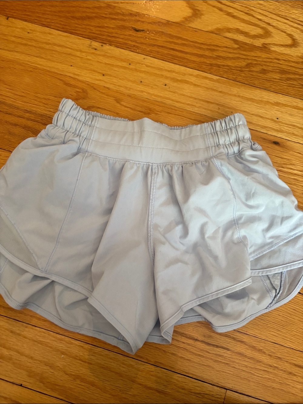 lululemon athletica Light blue Athletic Running Shorts